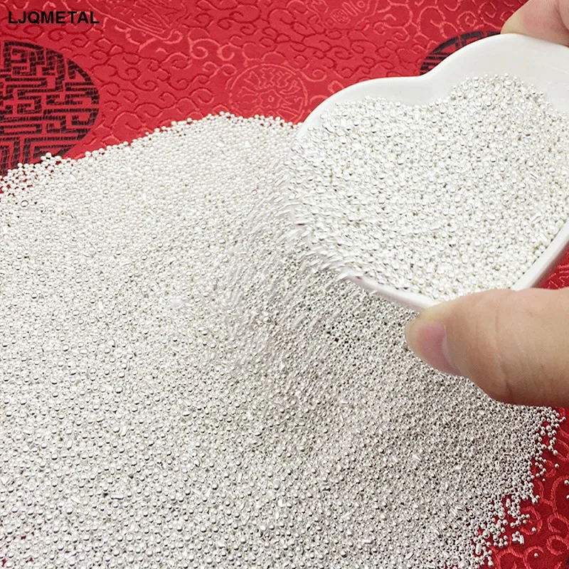 

Silver Ag Particles 100g 99.99% High Purity, Element Collection, DIY Jewelry Processing