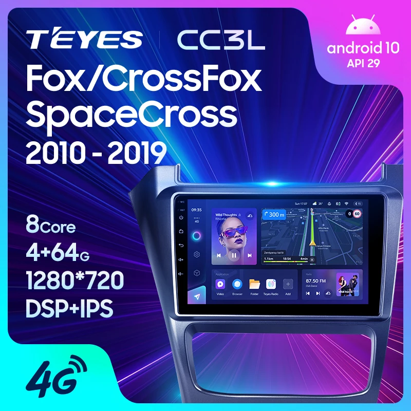 TEYES Тиайс CC3L WIFI Штатная магнитола For Фольксваген Фокс Кросс For ...