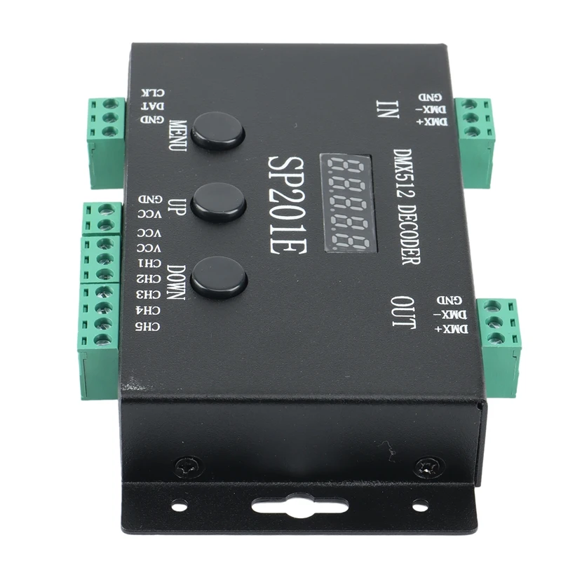 RGB-контроллер светодиодной ленты SP201E декодер DMX512 поддерживает 3072 каналов