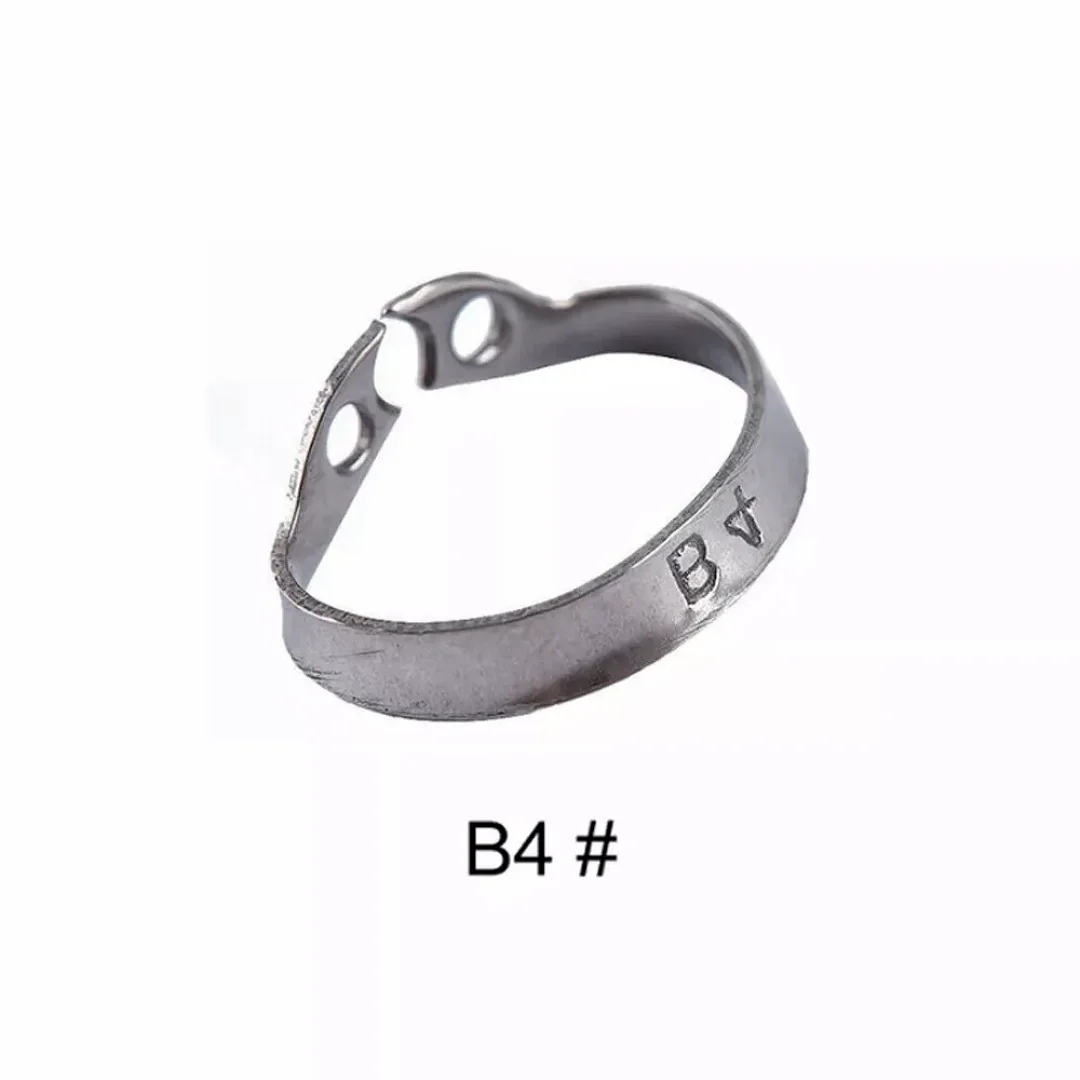 Фото # Зажимы для резиновых дамм B4 Brinker, эндодонтические зажимы, держатели из нержавеющей стали для молярных зубов, стоматологические материалы №2
