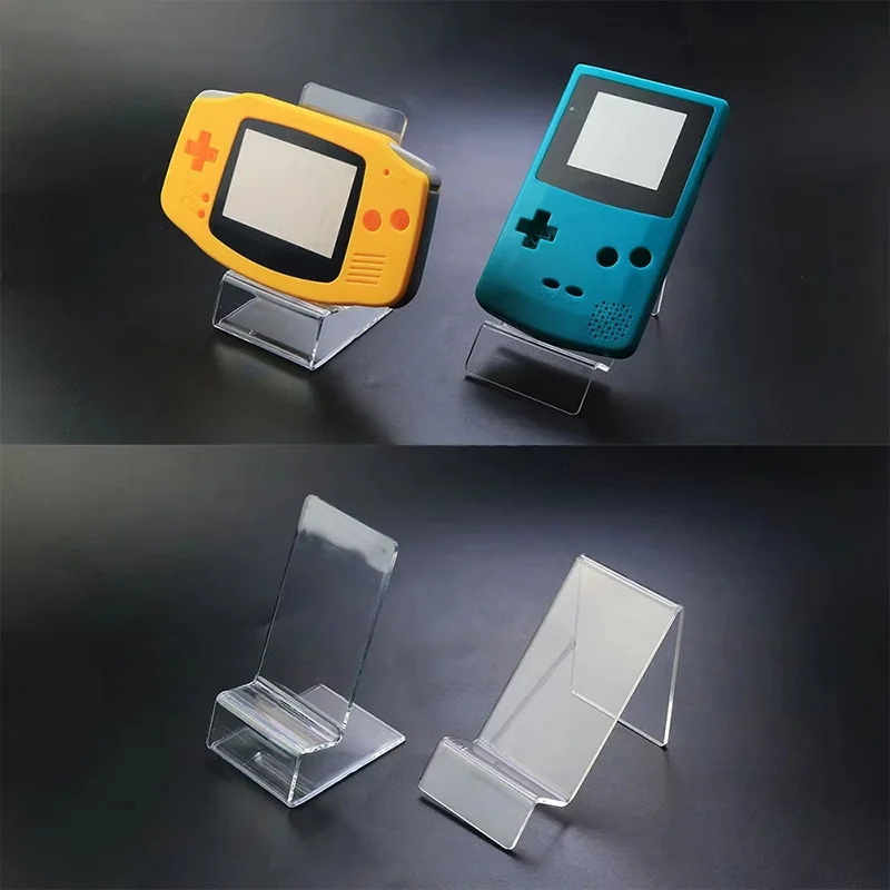 Фото Подставка для игровых консолей Gamby GB GBC GBA GBP PSP NDS PSV PSvita, держатель для дисплея, настольный выставочный кронштейн, прозрачная акриловая подставка-док №1