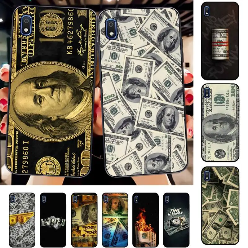 

Dollars Money Phone Case for Samsung A51 01 50 71 21S 70 31 40 30 10 20 S E 11 91 A7 A8 2018