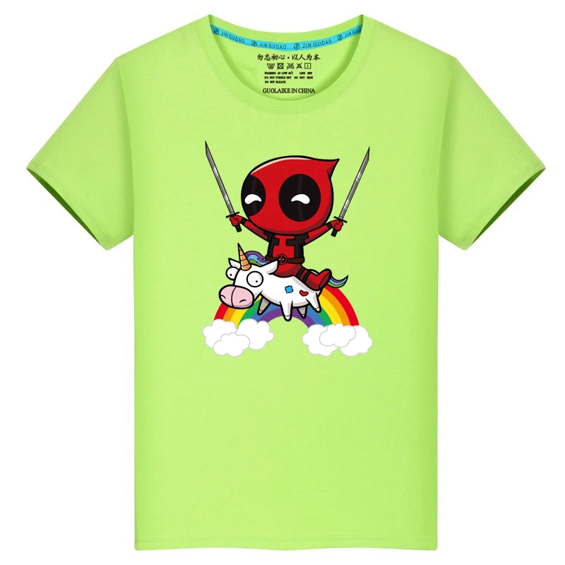 2021 Harajuku oversized Deadpool Men T shirt Funny Tops Custom photo or logo white top Tee Shirt Homme Hip Hop Anime shirt 7XL