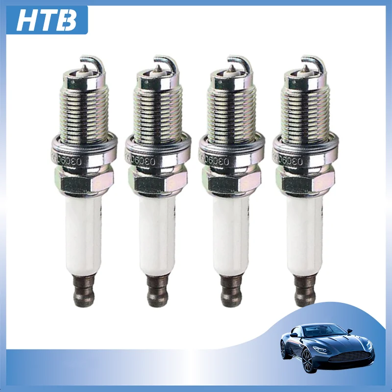 4 шт. Свеча зажигания 03C905601 для Audi A1 A3 VW Golf Jetta Passat Tiguan Skoda Octavia Seat Leon Toledo 1.4TSI 1 TFSI 03C 905