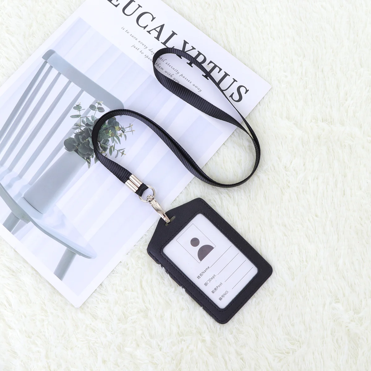 

2 шт., пластиковые держатели для удостоверения личности