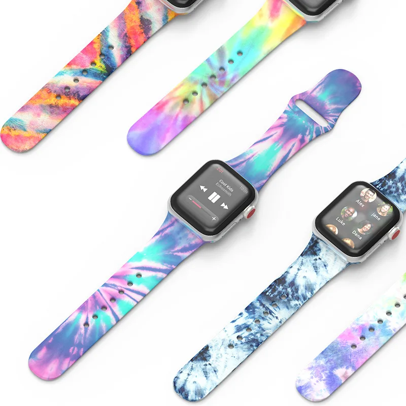 

Silicone strap for Apple Watch Apple Watch1234567 Gen SE