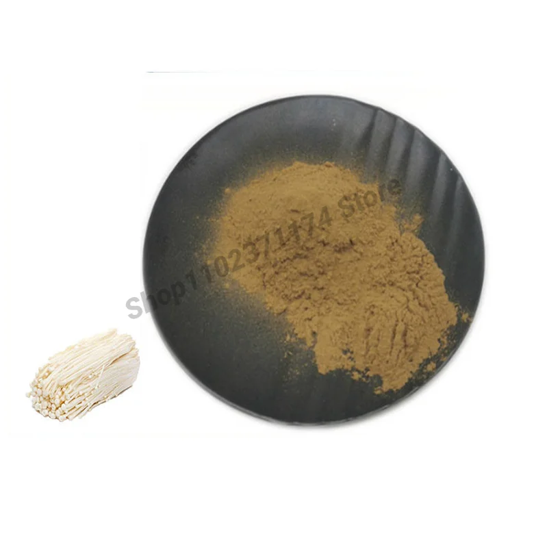 

Enoki Mushroom Polysaccharide 30/50% Enoki Mushroom Extract Water-soluble Enoki Mushroom Powder Solid Beverage