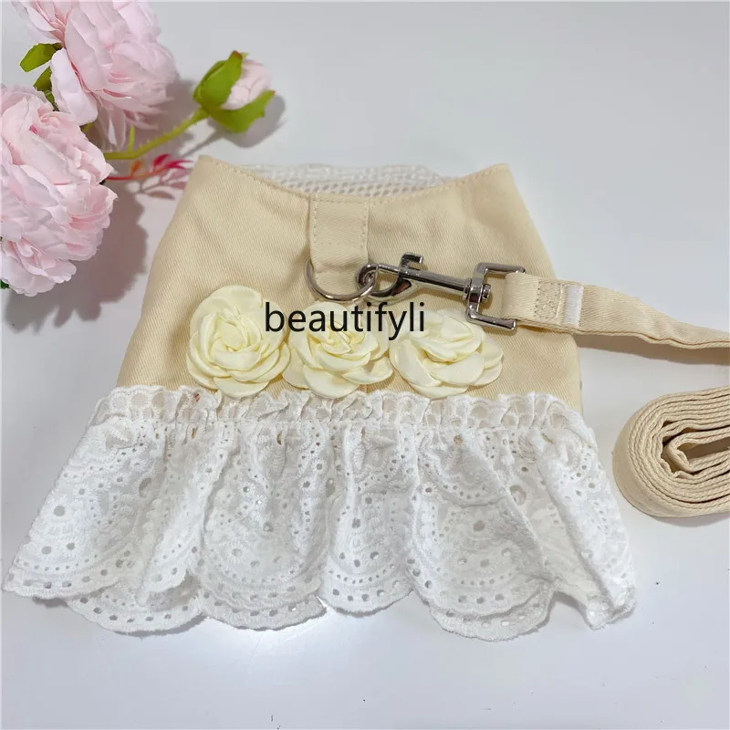 

Кружевной поводок для кошек и собак zq Camellia