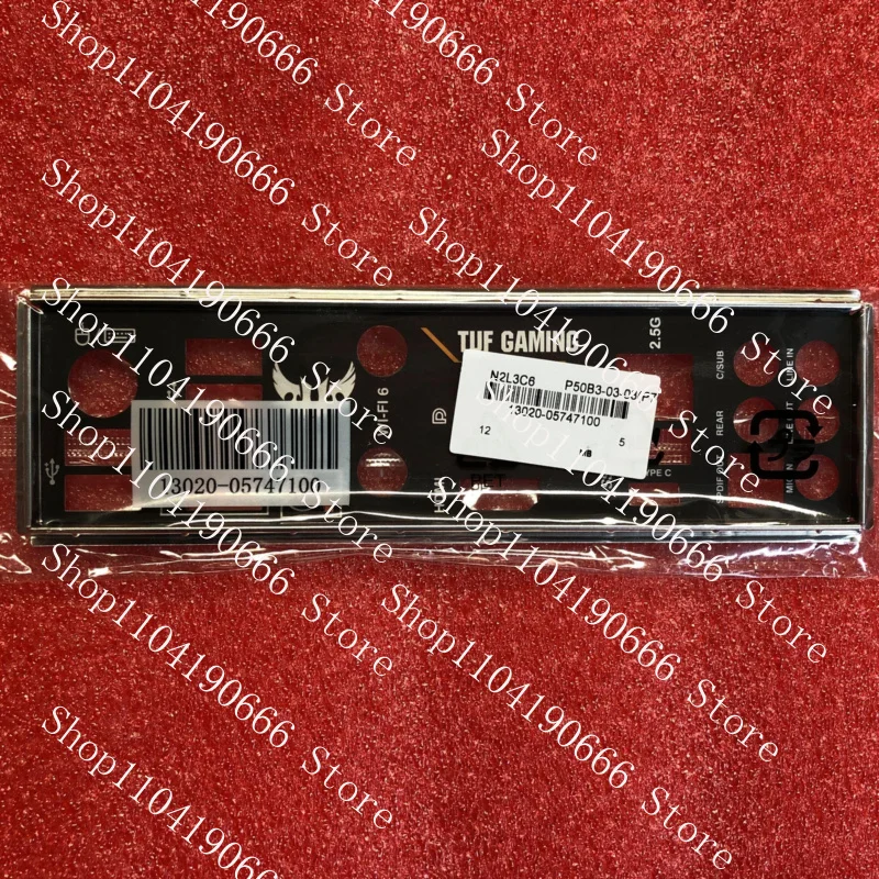 Для ASUS TUF GAMING B550M-PLUS (WI-FI) II IO SHIELD BACK PLATEXYG XYG (art.: 3920cd772ee57) - 3920cd772ee57