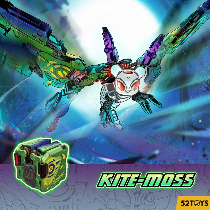 

52TOY Beast Box Series BB-50 Kite Moss насекомые, деформационная игрушка, животное, волна, игра, трансформирующий куб, Mecha, сборная фигурка, подарки