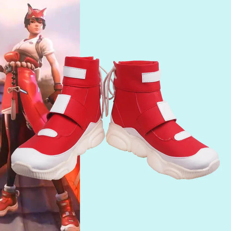 

Game Kiriko boots Cosplay Shoes Anime Party Boots