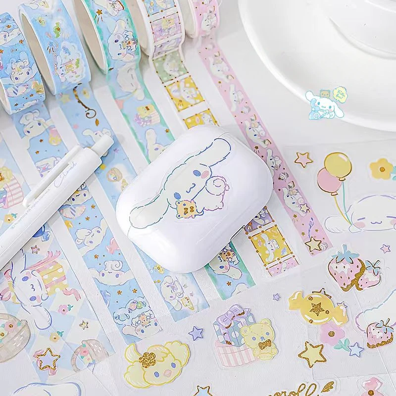 Sanrio Kuromi Cinnamoroll Женская Подарочная коробка Kawaii аниме ручная учетная запись