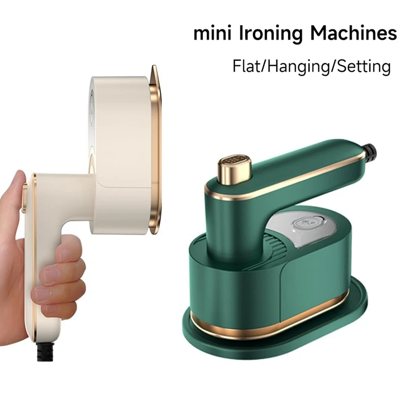 

180° Rotatable Handheld Mini Steam Iron Travel Garment Steamer Steam Iron For Fabric Clothes Ironing Tool UK Plug