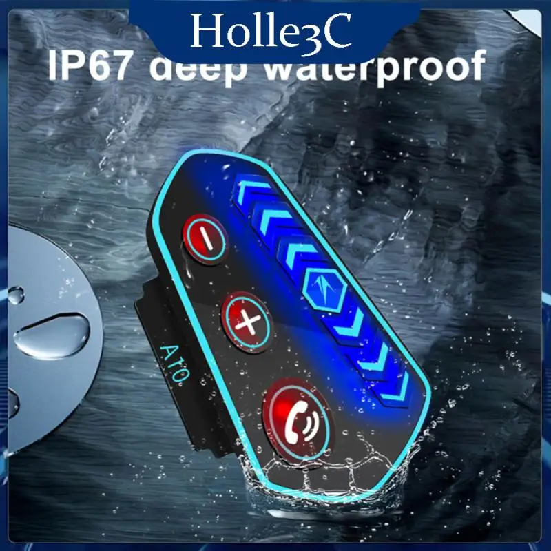 

Waterproof 5.0 Helmet Headset Ip67 Motorcycle Cycling Wireless Headphone High-fidelity Fast Transmission Power-saving