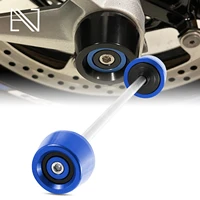 motorcycle front axle slider wheel crash pads protector for bmw f900r 2020 2021 f900xr 2020 2021