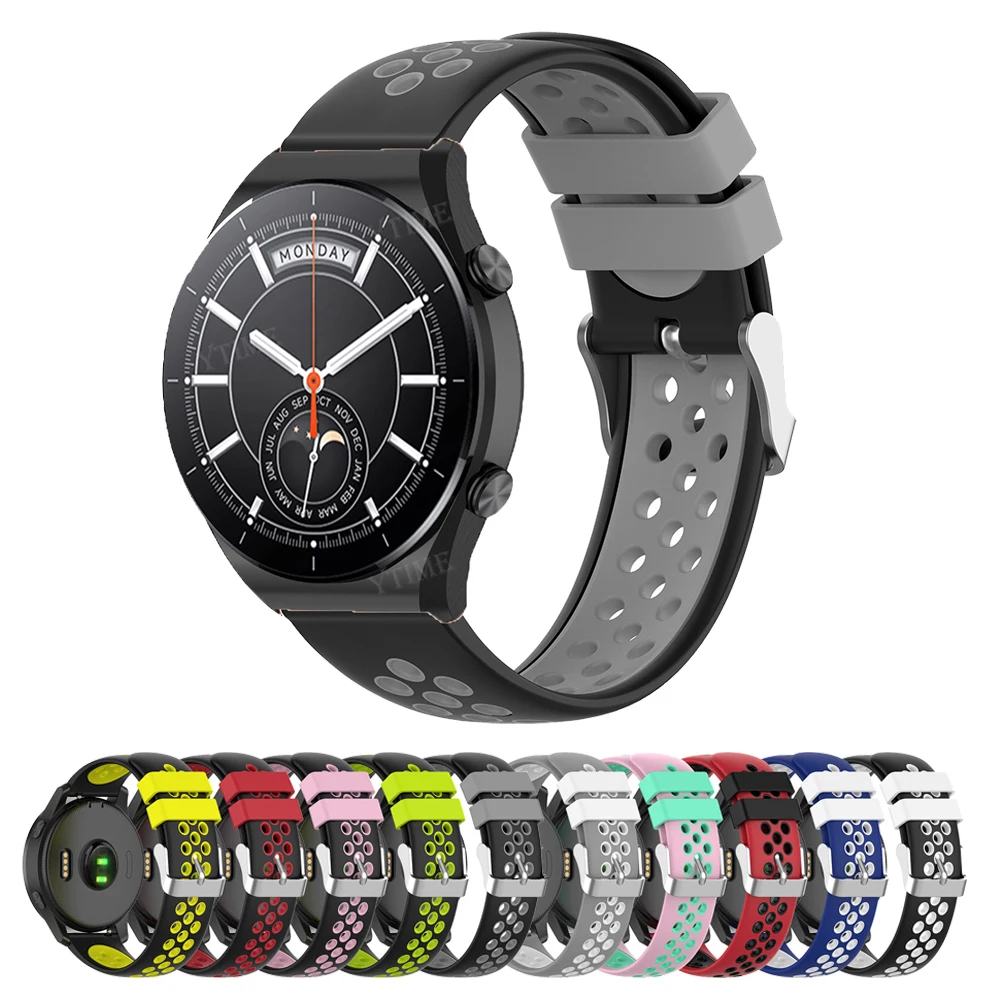 

Ремешок 22 мм для Fossil Gen 6 5 44 мм/5 Carlyle HR Julianna HR, силиконовый ремешок для Fossil Sport 43 мм/Q Explorist HR Gen 4, ремешок