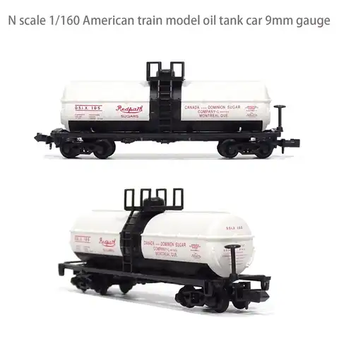 Масштаб N 1/160, американский поезд, модель масляного бака, 9 мм, калибр, Готовая модель продукта