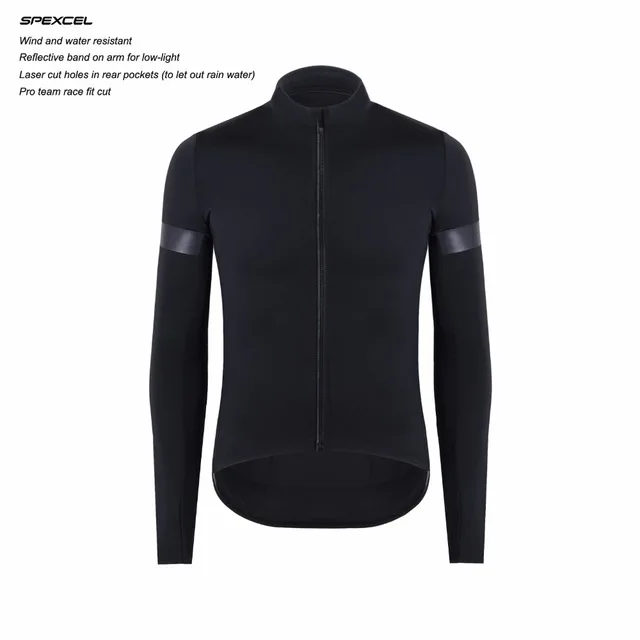 

2022 UPDATE CUT SPEXCEL Technology Windproof And Rain Protection Cycling Jersey Long Sleeve Protection Combined Bicycle Clothes