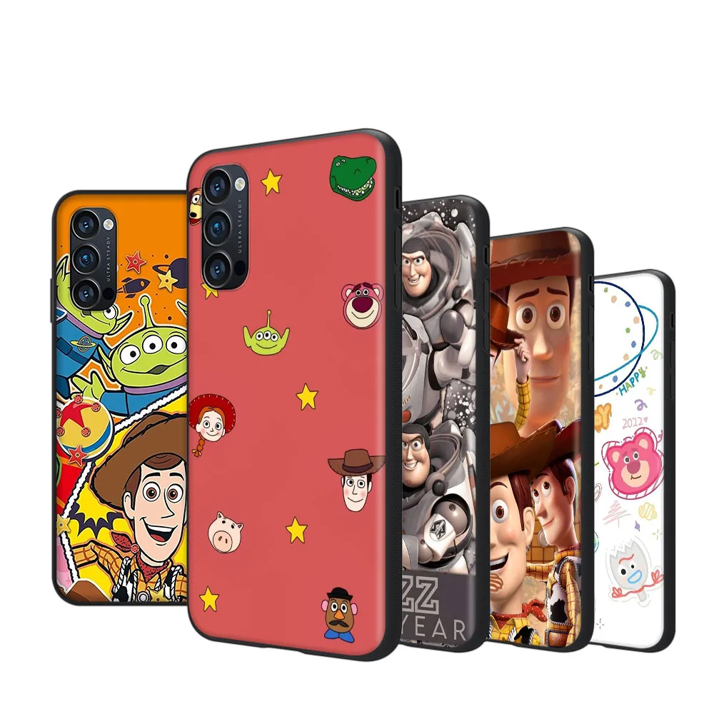 

Black Case for Realme Narzo 20 30 50i C2 C3 C11 C12 C15 C17 C20 C20A C21 C21Y C25 C25Y C25S C31 C30 C33 Pro Toy Story