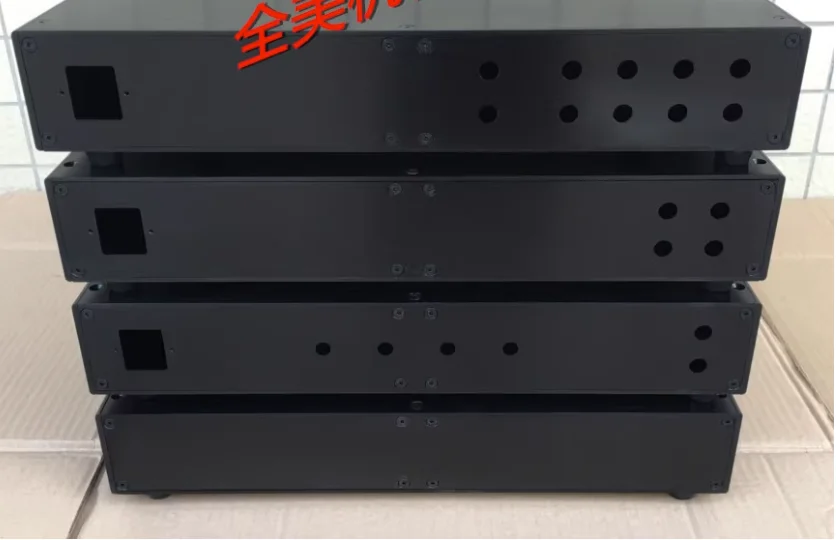 Корпус алюминиевого усилителя naim фотоусилитель корпус сделай сам (430*70*308 мм)