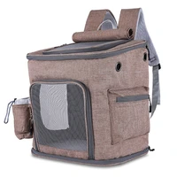 cat backpack carrier bags breathable large capacity travel shoulder backpack carrier for cats small dogs transport pet supplies