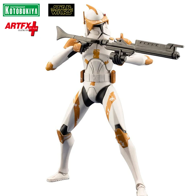 

Kotobukiya ARTFX+ Star Wars: The Clone Wars Commander Cody Kawaii Anime Figure Model Toys Cartoon Action Figure Kids Toys Gifts