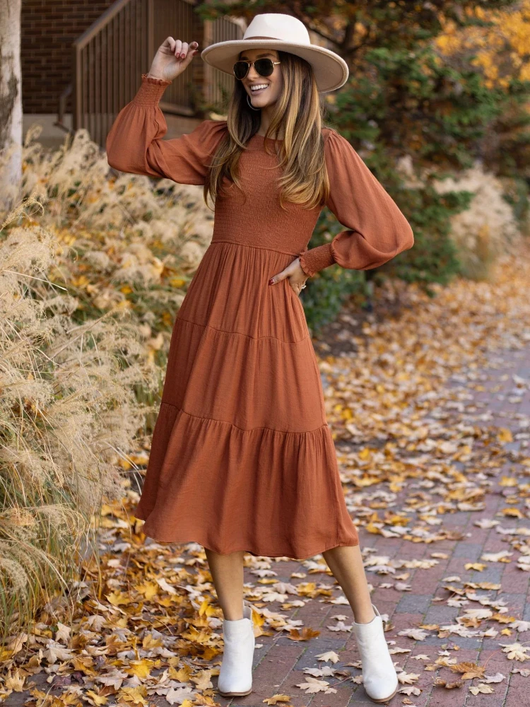 

Dress for Women 2023 Summer Pleated Dress Women Long Party Dress Ladies Flying Sleeve Fashion Casual A Line O-Neck Vintage Robe