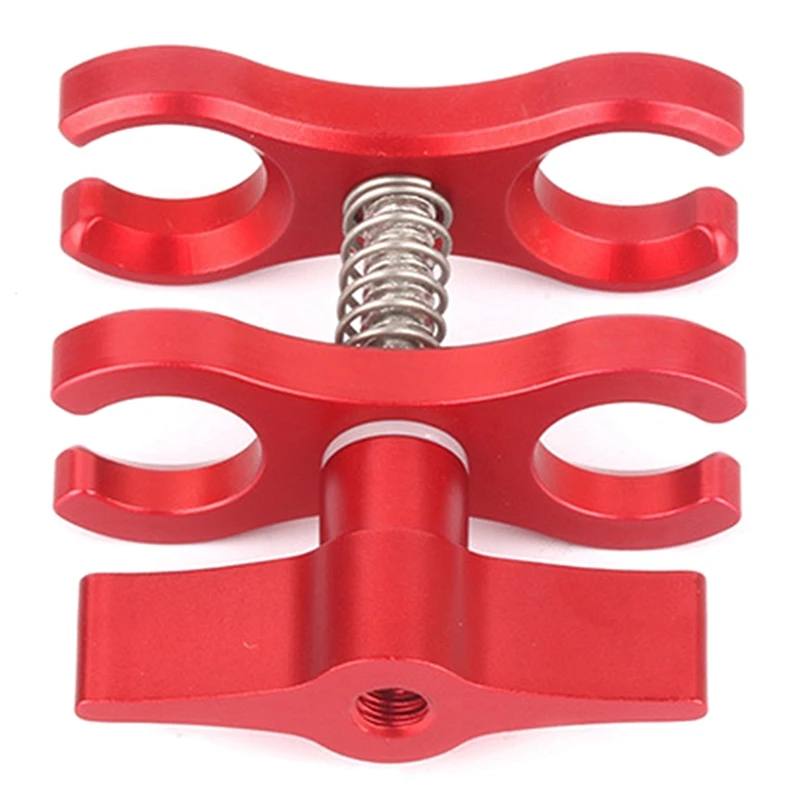 

Butterfly Clip Clamp Diving Light Arm Ball Head Mount Adapter For DSLR Sport Action Video Camera Tripod