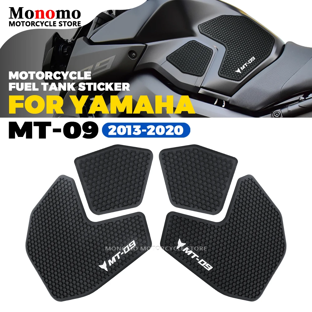 

Подходит для мотоцикла Yamaha MT-09 2013-2020, защитный коврик для топливного бака, водонепроницаемый и нескользящий коврик, модный декоративный коврик