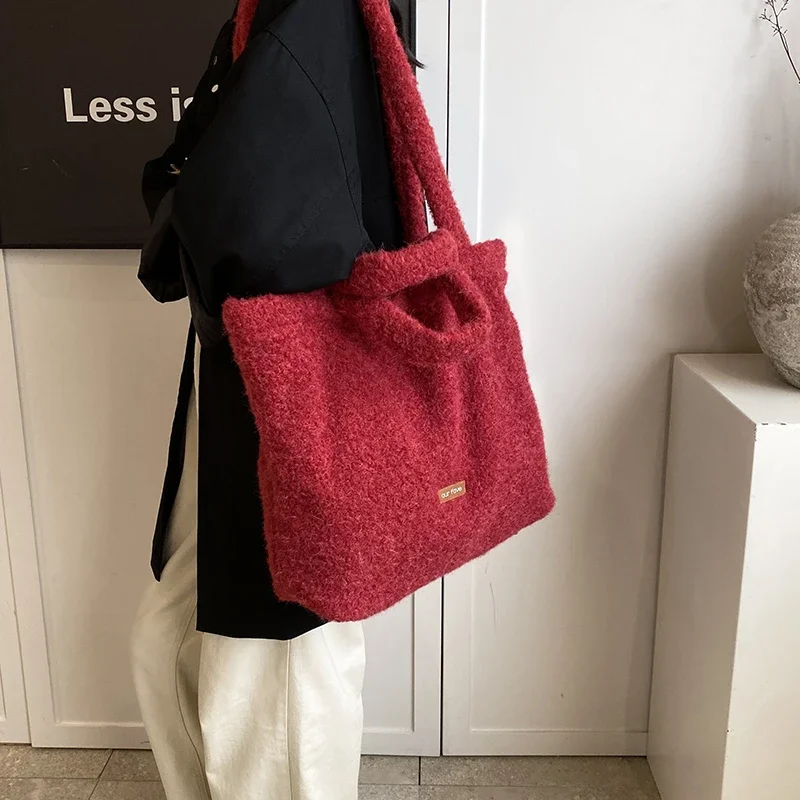 Модные однотонные сумки с внутренним отделением и верхней ручкой мягкие швейные