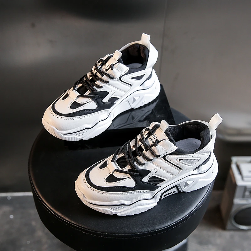 

Thick Sole Breathable Wear-resistant Outsole Shoes Summer New Ladies Casual Shoes Fashion Comfortable Height Increasing Shoes 40