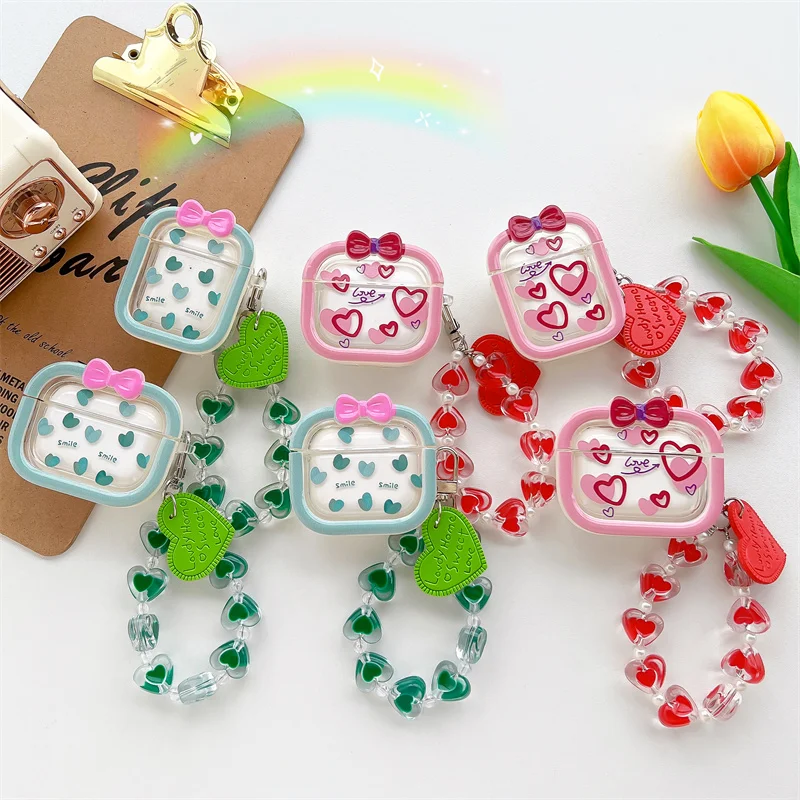 

Чехол с цветами и сердцем для девушек, чехол для Airpods, чехол для Apple защитный чехол для наушников, чехол для Airpods Pro, чехол для Airpods 2/3, чехол