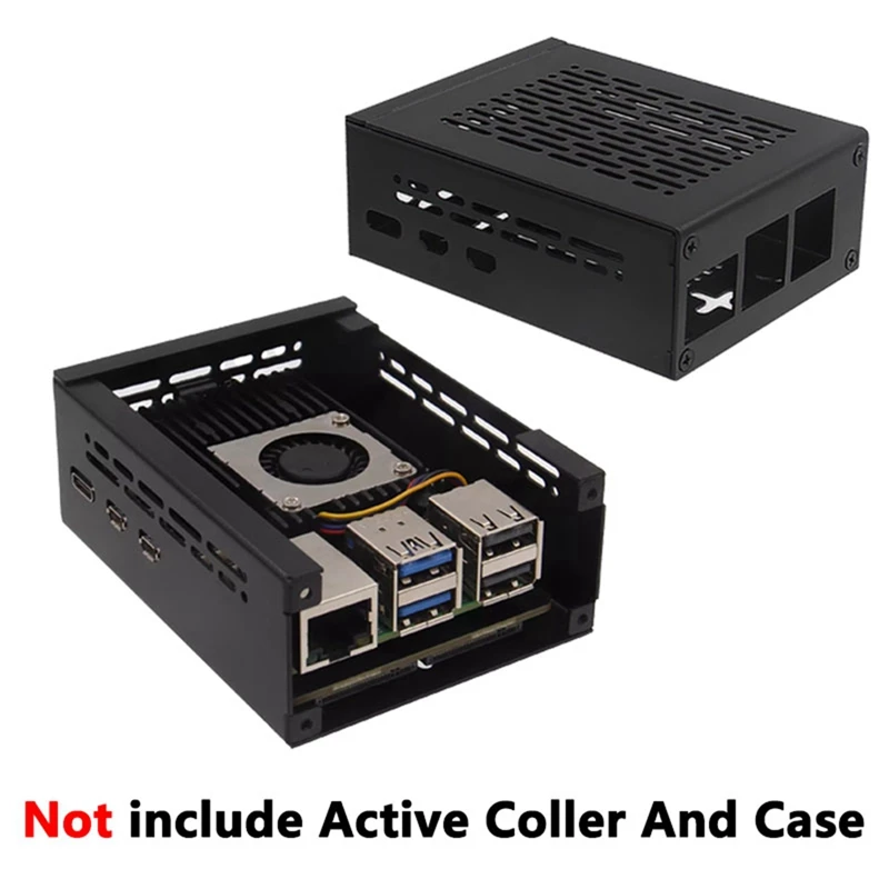 X1005 Dual NVME SSD защитный Pcle для M.2 Raspberry Pi 5 поддерживает 6060ai ускоритель