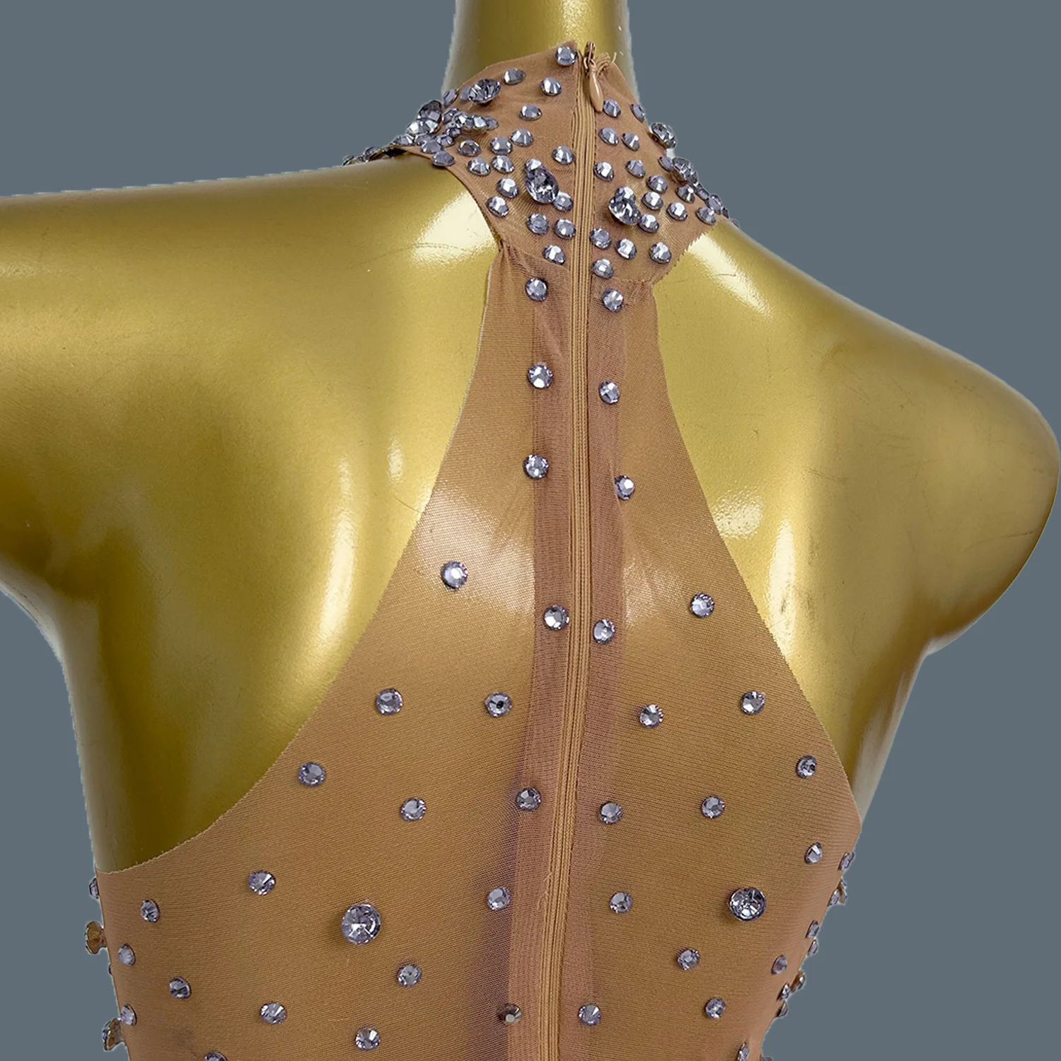 Новое роскошное блестящее бальное платье со стразами для женщин сексуальное