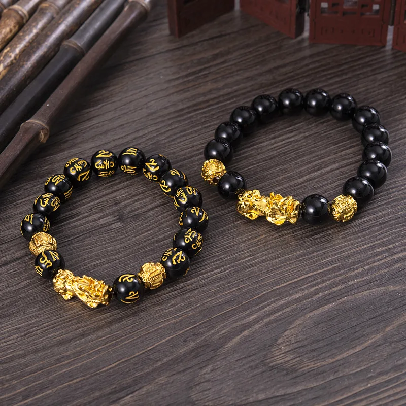 2022 богатство и удачи китайский браслет фэншуй пиксиу мужские женские браслеты