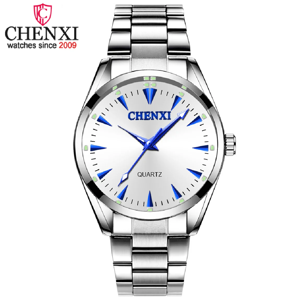 Mens Watches CHENXI Brand Stainless Steel Luxury Watch Men Top Brand Quartz Waterproof Clock Fashion Casual Male Wristwatch enlarge