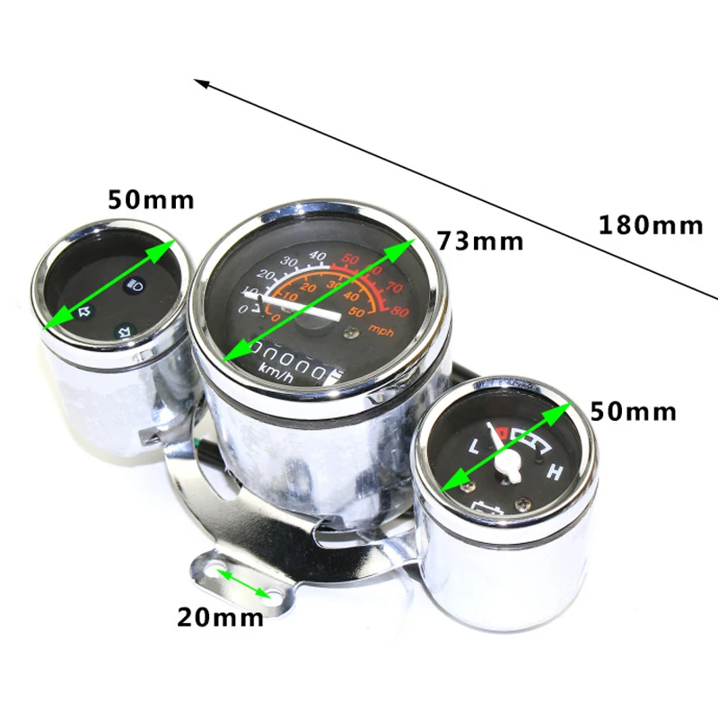 

Electric Scooter 72V Instrument Motorcycle Speedometer Tachometer Drop Shipping