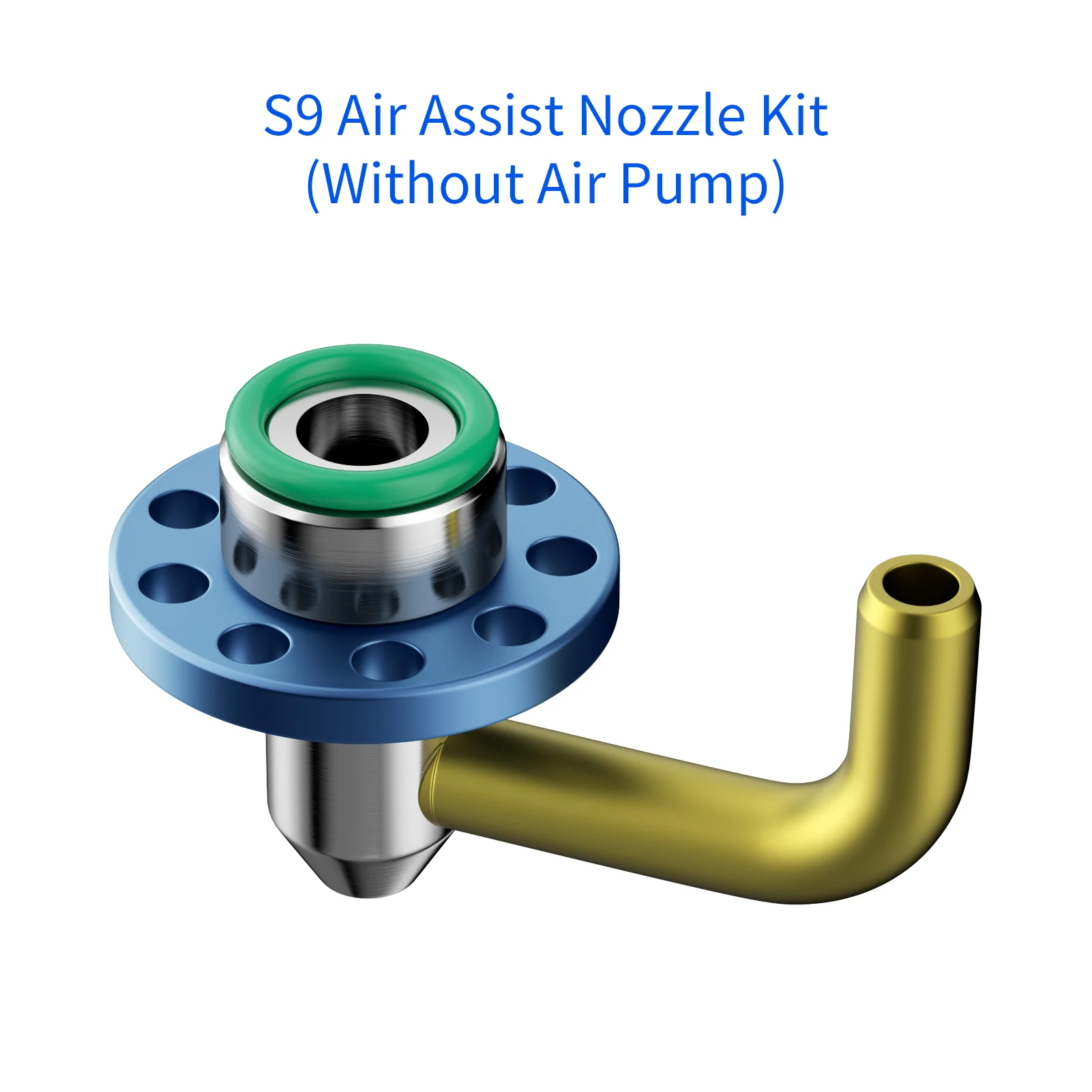 

Original SCULPFUN S9 Air Assist Nozzle Kit(Without Air Pump) High Speed Air Assist Full Metal Structure Perfectly Fits S9 Lasers