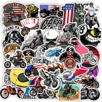 103050pcs american motorcycle trend graffiti sticker for luggage laptop ipad skateboard helmet decorative sticker wholesale