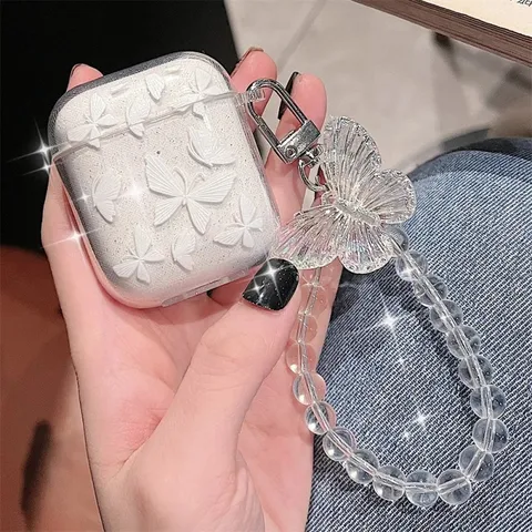 Чехол для наушников CHILPLOBY с подвеской для Airpods 1/2/3/Pro 2