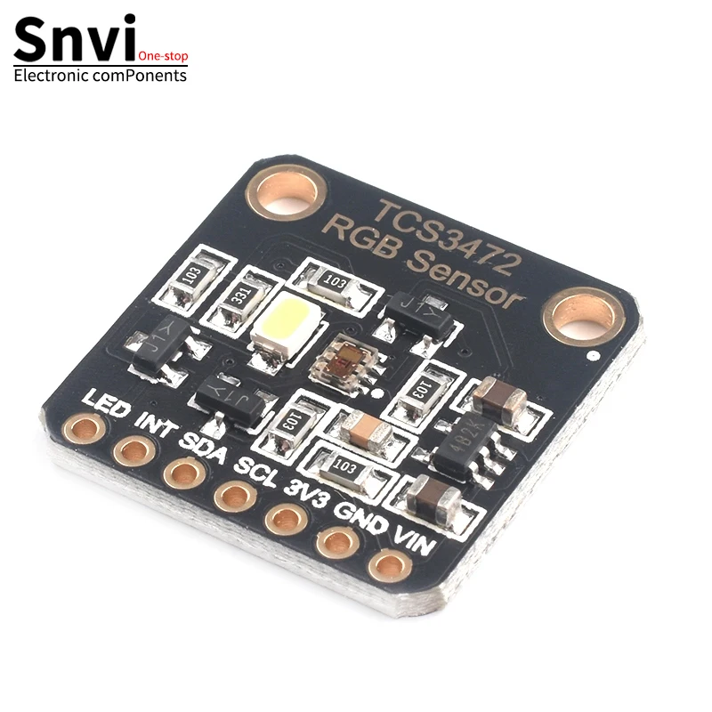 TCS34725 Модуль распознавания цветового датчика RGB Макетная плата IIC для Arduino STM32