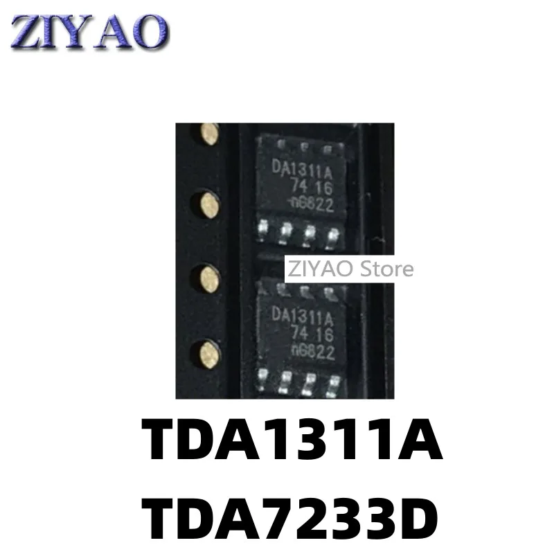 1 шт. DA1311A TDA1311A TDA1311AT SOP8 TDA7233D TDA7233D013TR 7233D