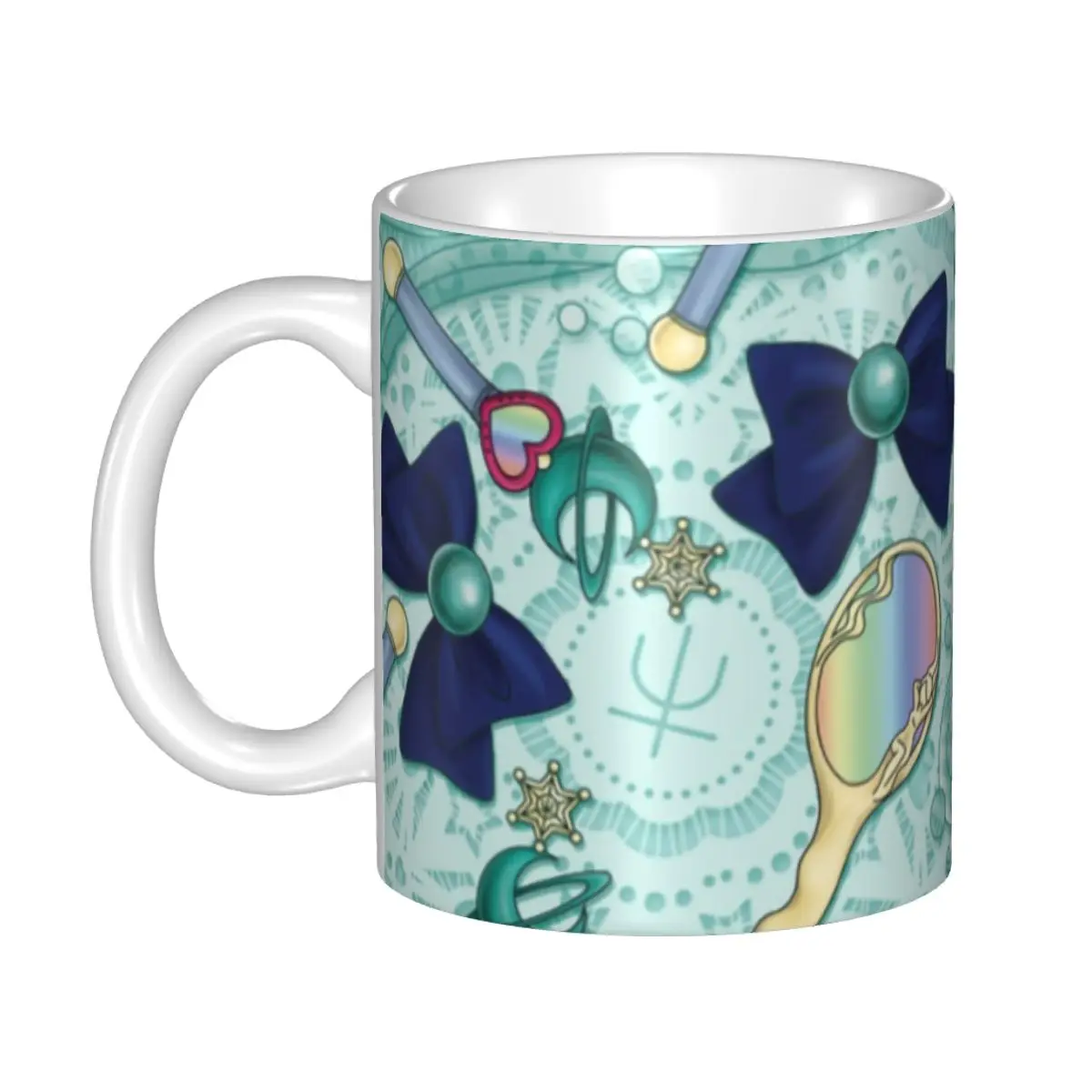 

Керамическая кружка «сделай сам» с изображением планеты Нептуна, кофейные чашки с матросским солдатиком на заказ, креативный подарок, круж...