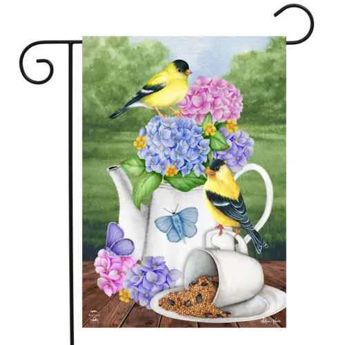 Tea вечерние Garden Flag 18 &quotx 12 5&quot Briarwood Lane