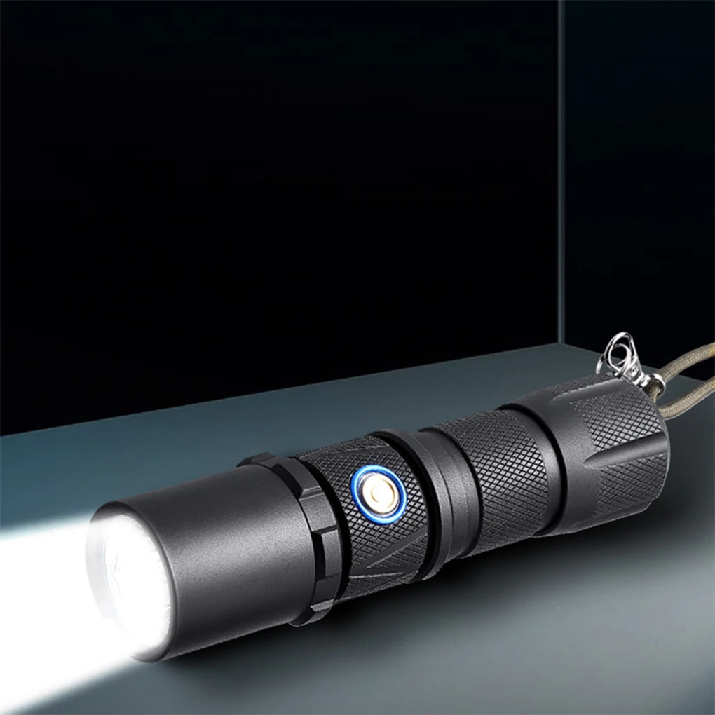 

Flashlight Rechargeable Hand Lamp Wearable Torch Fishing Camping Outdoor