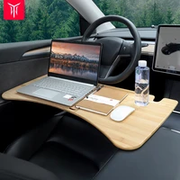 yz for tesla model 3 2021 table desk car steering wheel laptop tray for tesla model3 2022 modely food desk portable office table