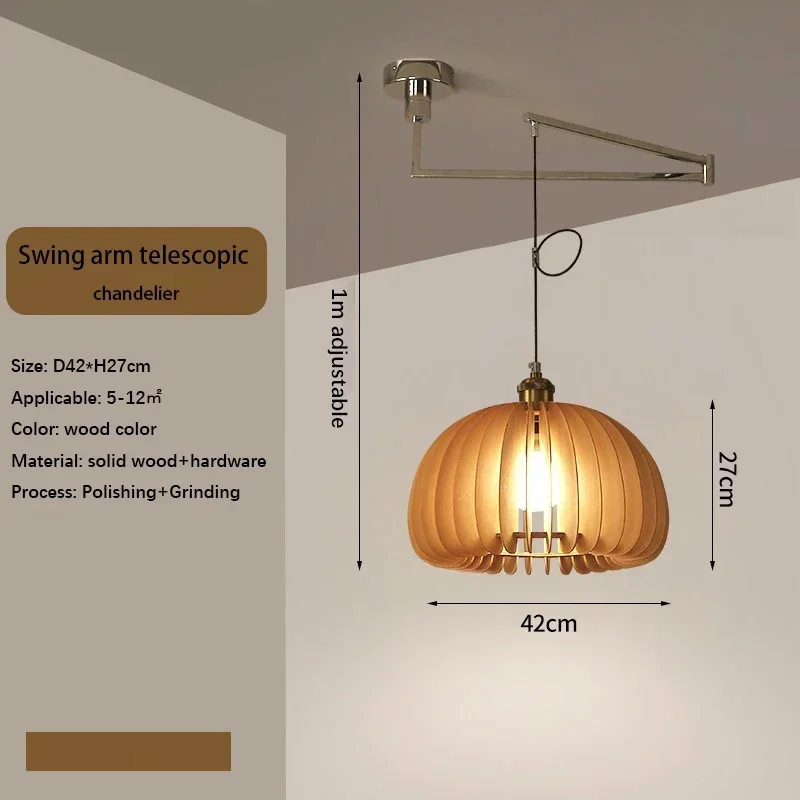 Подвесные светильники CHUBAN из массива дерева