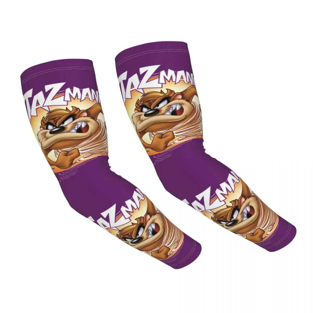 

Taz Tasmanian Devil Cooling Arm Sleeves for Men Women Cartoon Sports Running Tattoo Cover Up