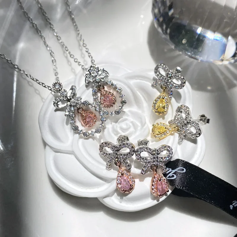 Серьги Rosebud В Стиле Принцессы С Muassanit Маленькое Модное Ожерелье Позолоченное