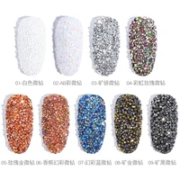 1 2mm cone glass strass chatons stone pointed back crystal rhinestone nail art gem jewelry making diamante supplier